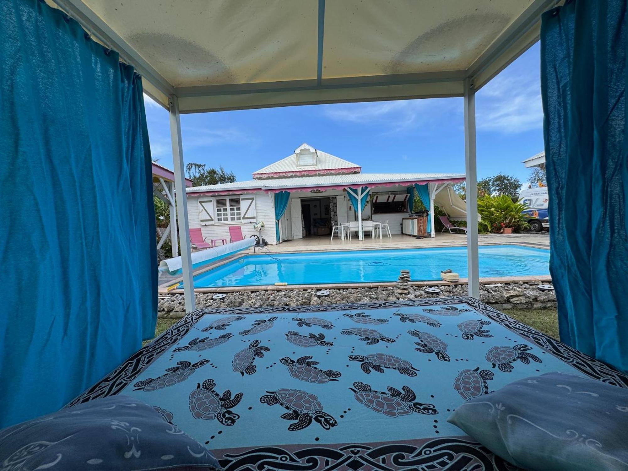 Au Bel'Vue Chez Sandrine "Gite & Chambre D'Hotes" Le Moule Dış mekan fotoğraf